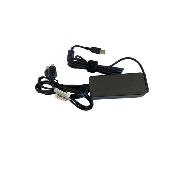 Lenovo 65 Watt AC Power Adaptor Charging Cord Laptop Charge Rectangle Input New